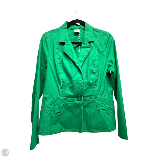 Jacket Other By Cabi In Green, Size: M