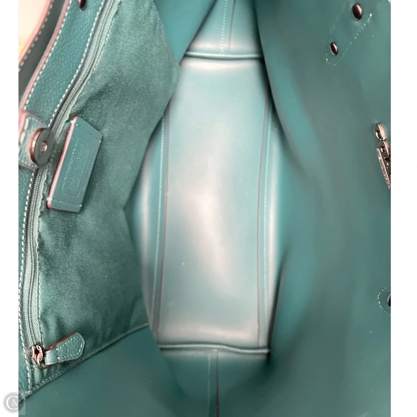 Tote Designer By Coach, Size: Large
