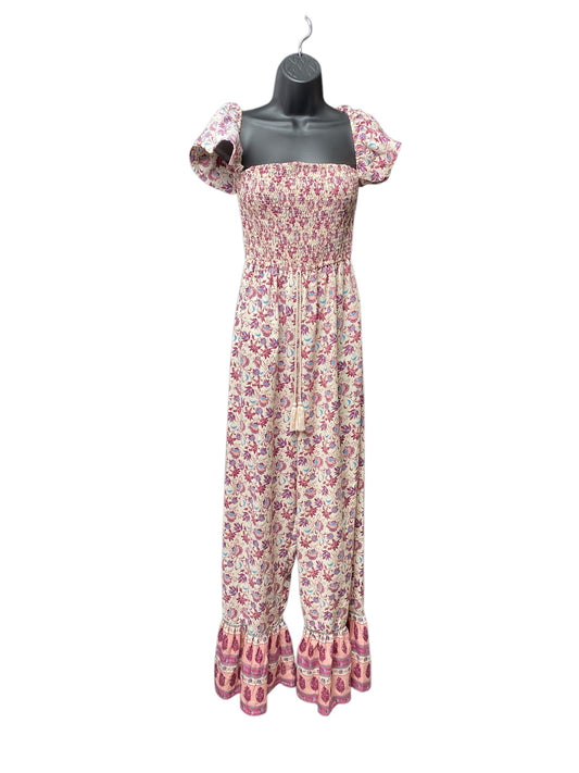 Jumpsuit By Bog Collective In Floral Print, Size: S