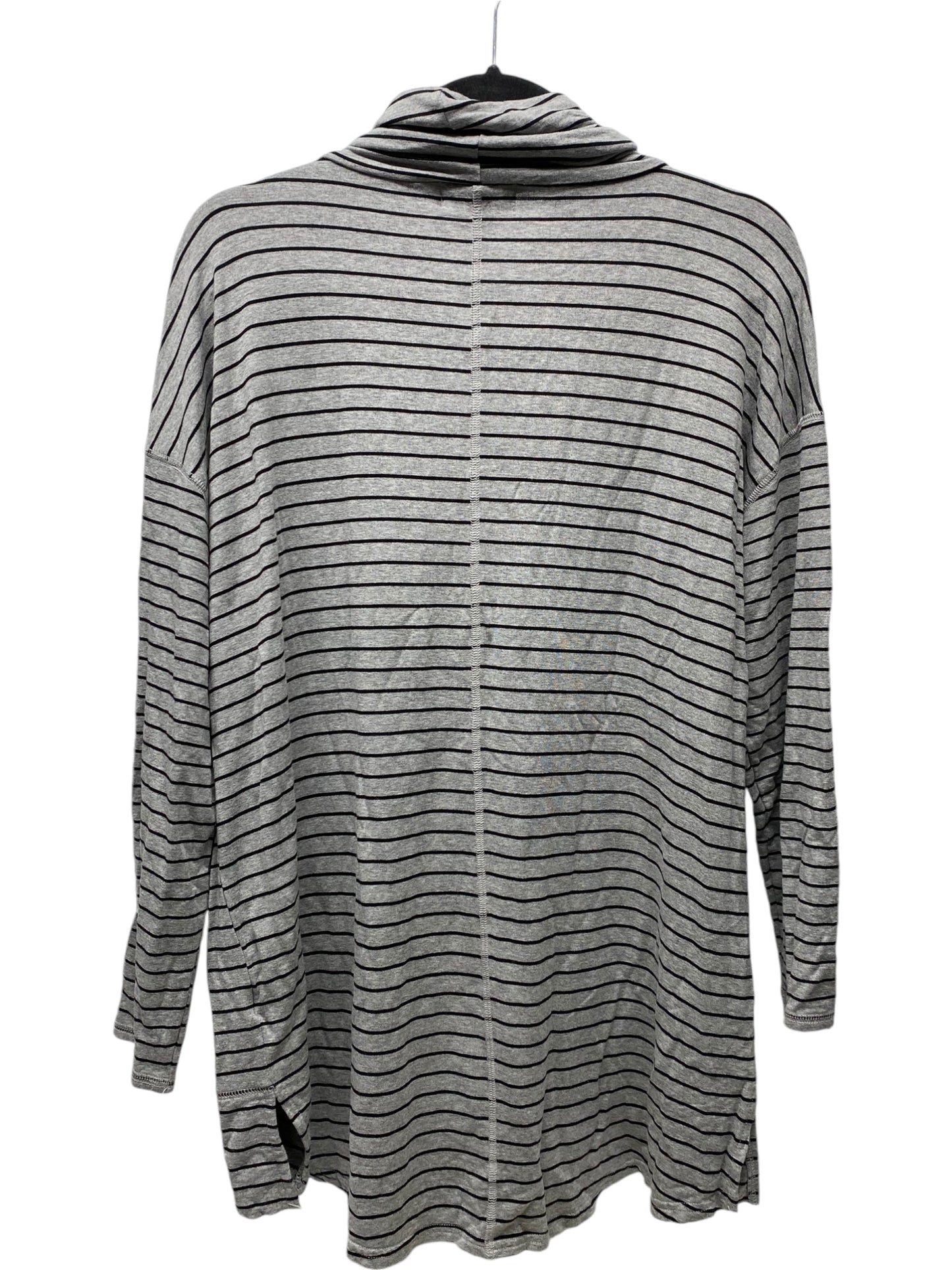 Top Long Sleeve By Liz Claiborne In Striped Pattern, Size: Xl