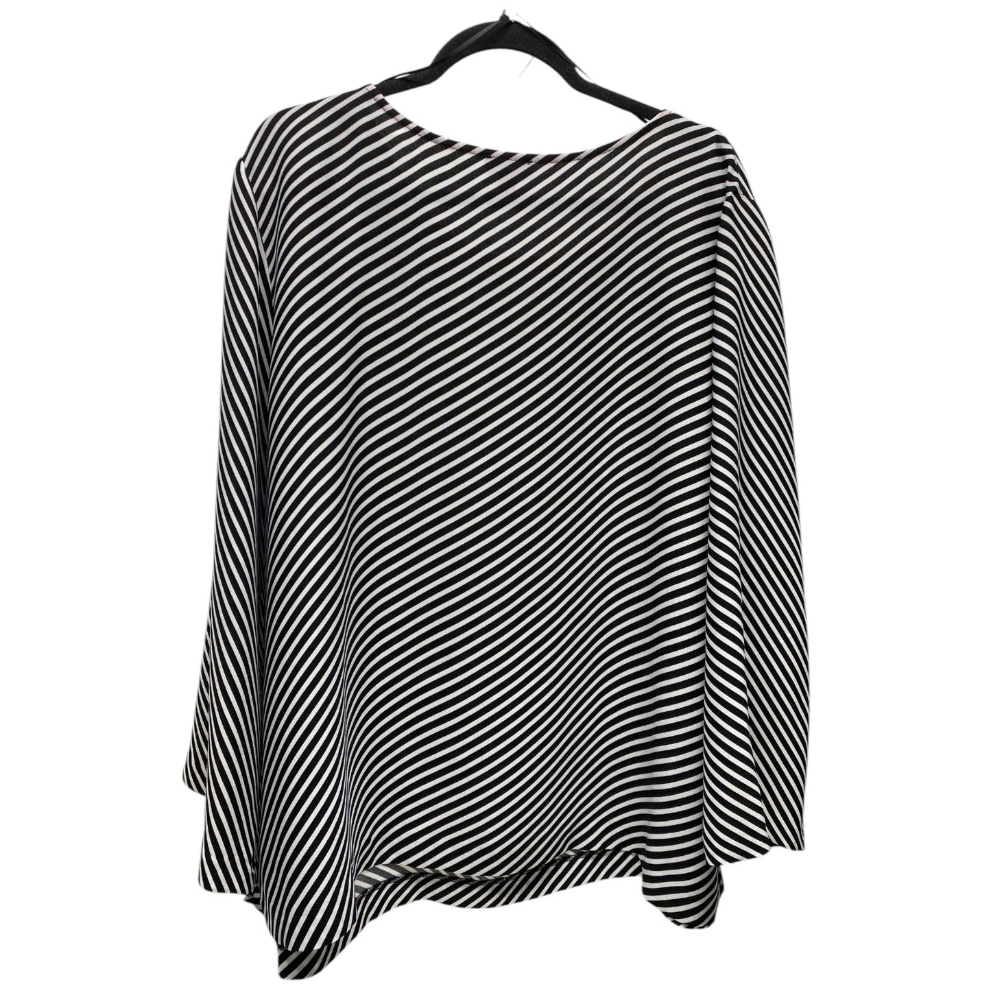 Top Long Sleeve By Vince Camuto In Striped Pattern, Size: 3x