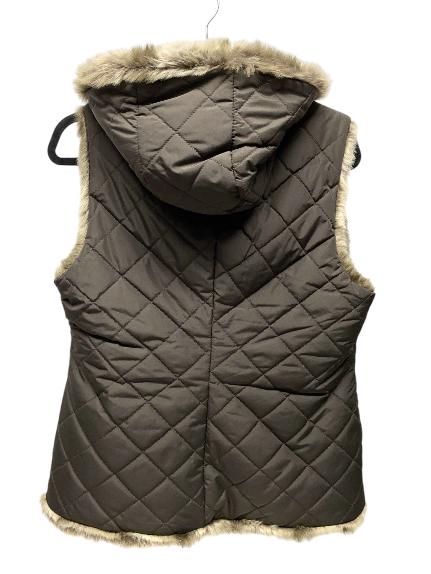 Vest Puffer & Quilted By Clothes Mentor In Grey, Size: S