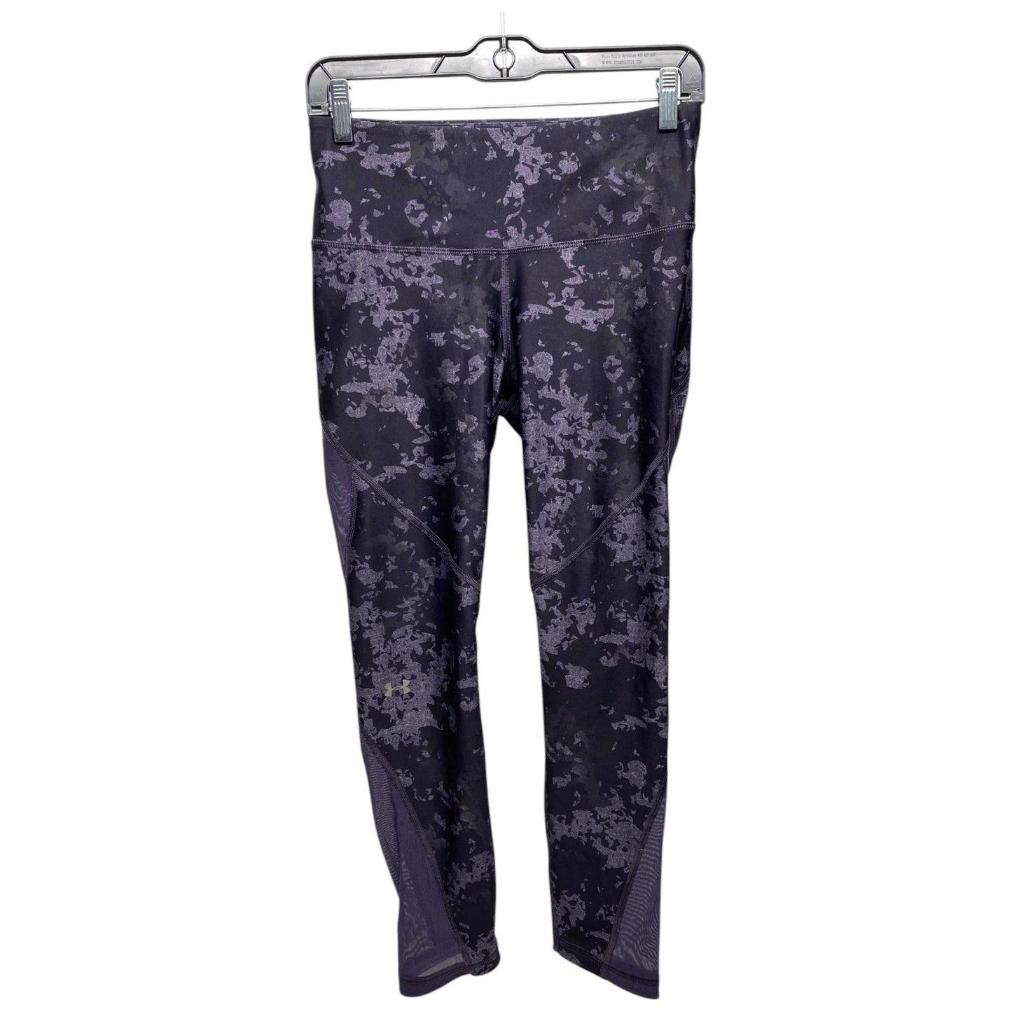 Athletic Leggings By Under Armour In Camouflage Print, Size: M