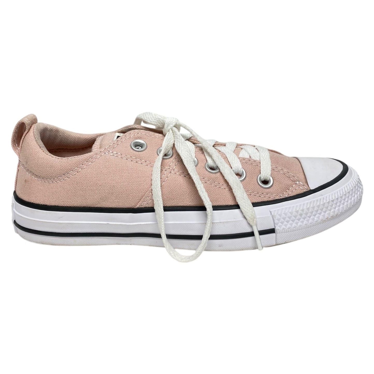 Shoes Athletic By Converse In Pink & White, Size: 6.5