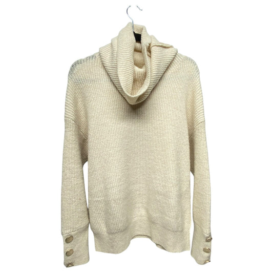 Sweater By Clothes Mentor In Cream, Size: Osfm