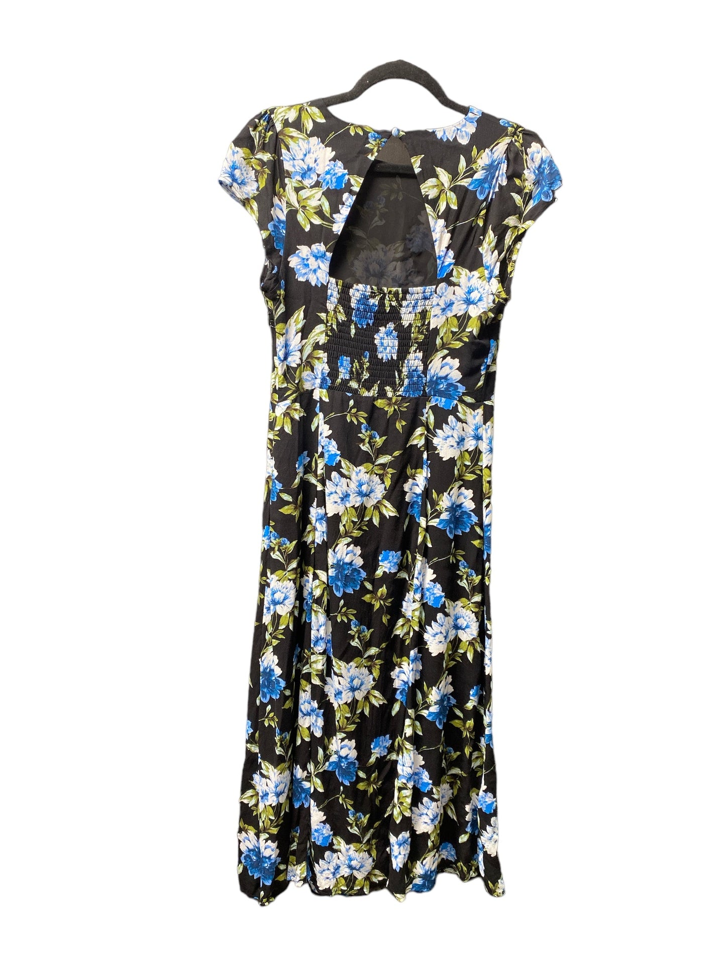 Floral Print Dress Casual Midi Banana Republic, Size 8