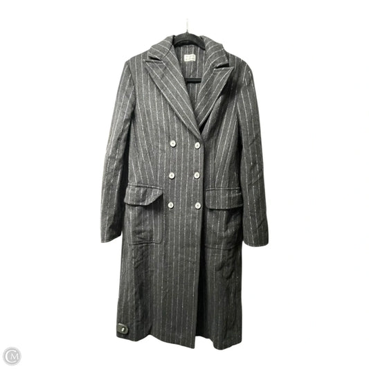 Coat Trench Coat By Philosophy In Black, Size: 8