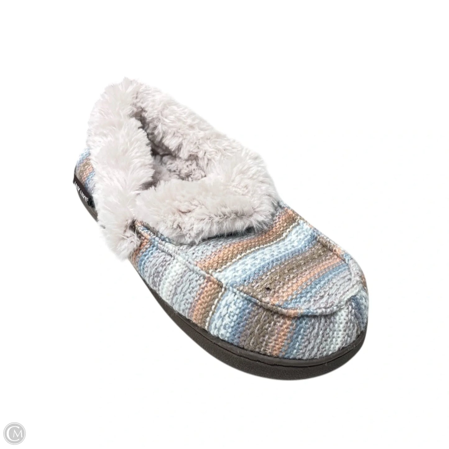 Shoes Flats By Muk Luks In Striped Pattern, Size: 7