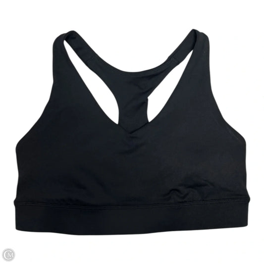 Athletic Bra By Tek Gear In Black, Size: M