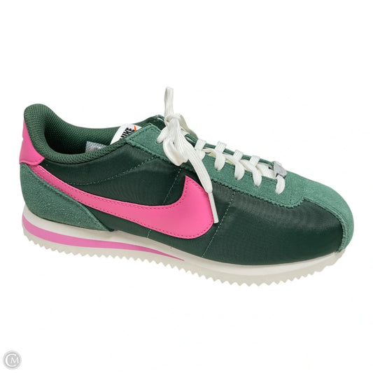 Shoes Sneakers By Nike In Green & Pink, Size: 7.5