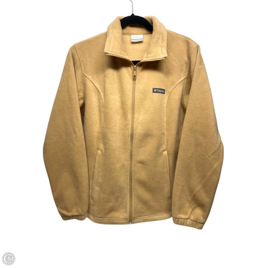 Jacket Fleece By Columbia In Tan, Size: M