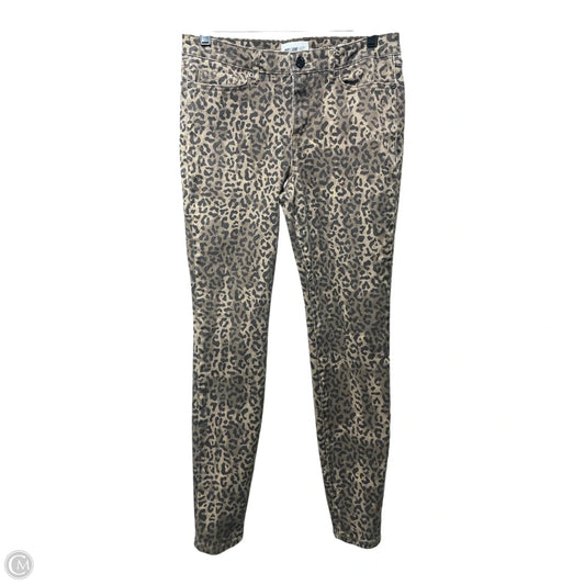 Jeans Skinny By William Rast In Animal Print, Size: 8