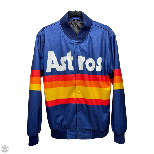 Jacket Other Houston Astros By Clothes Mentor In Blue, Size: Xl