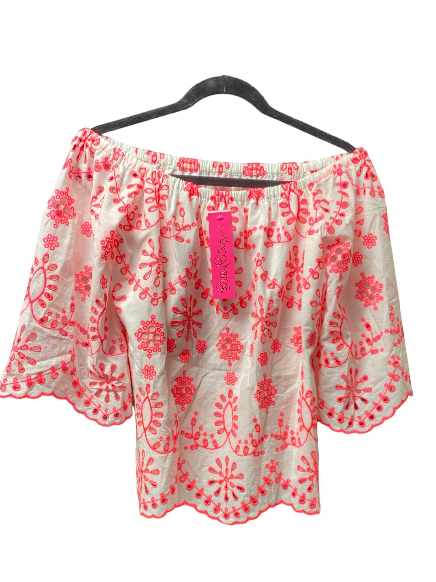 White Blouse Designer Lilly Pulitzer, Size S