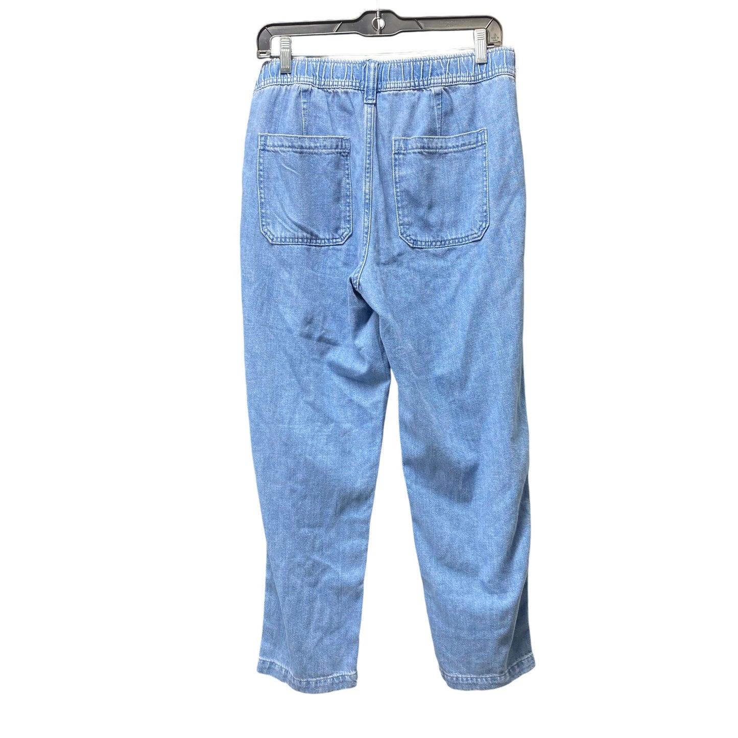 Jeans Straight By Gap In Blue Denim, Size: S