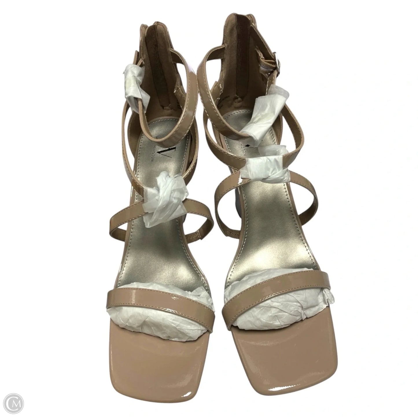Sandals Heels Wedge By Worthington In Beige, Size: 11