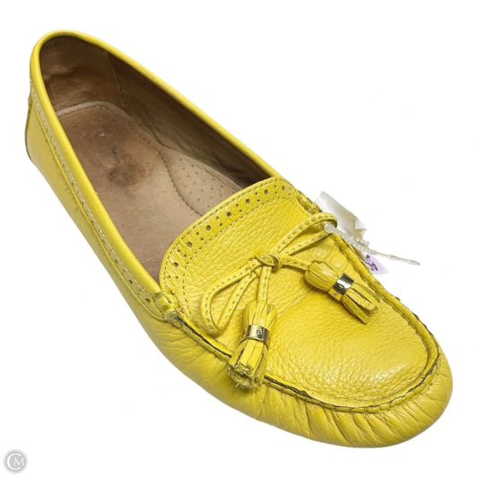 Shoes Flats By Ralph Lauren In Yellow, Size: 8