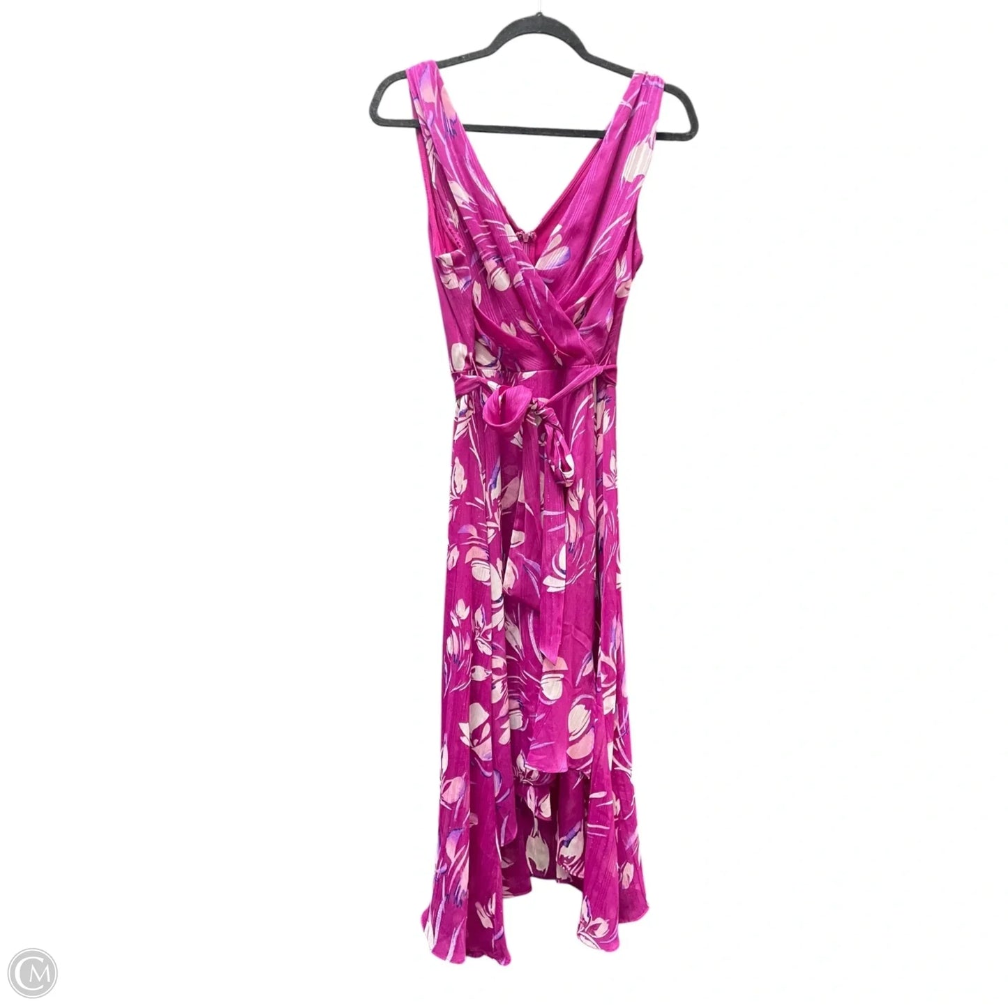 Dress Casual Midi By Dkny In Purple, Size: 8