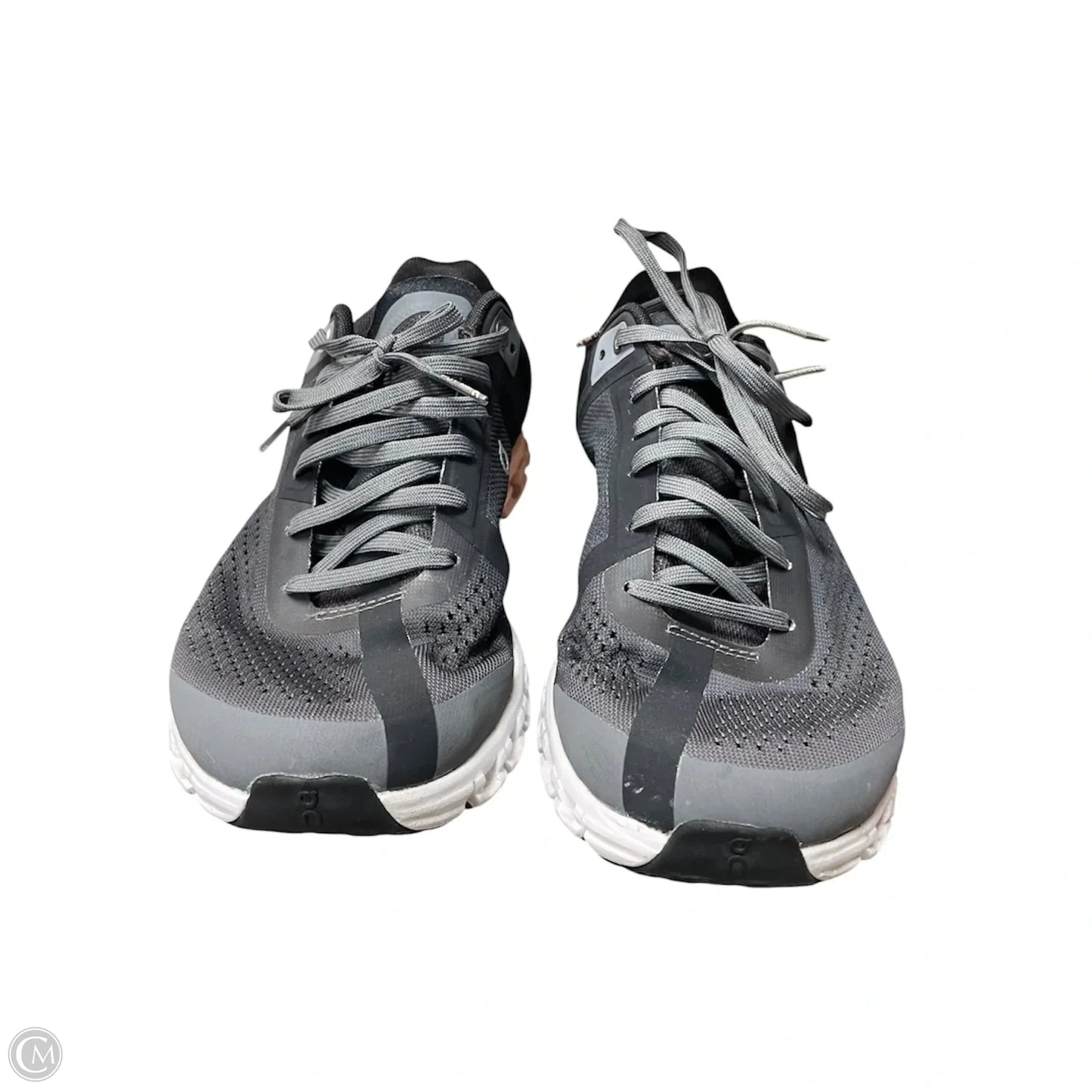 Shoes Athletic By On Cloud In Black & Grey, Size: 7