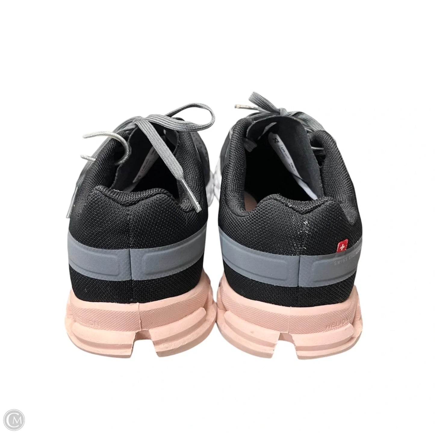 Shoes Athletic By On Cloud In Black & Grey, Size: 7