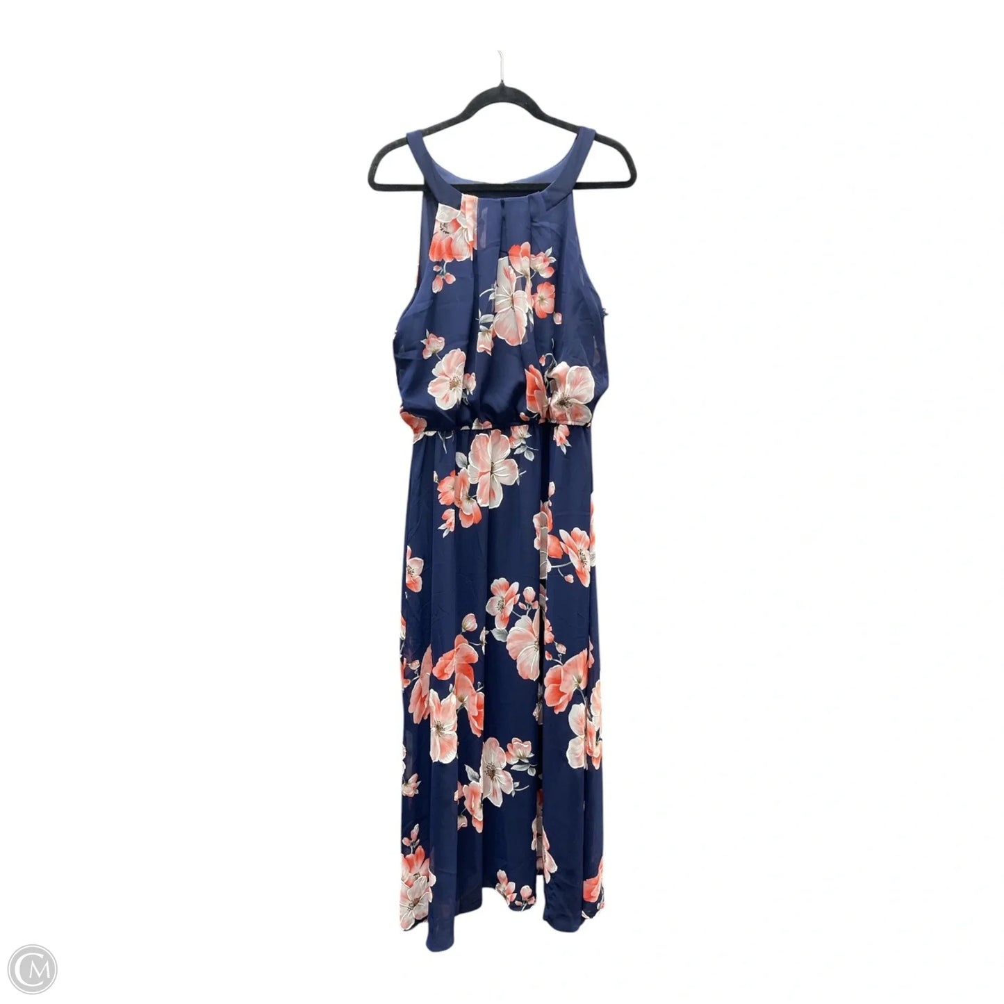Dress Casual Maxi By Robbie Bee In Floral Print, Size: 12