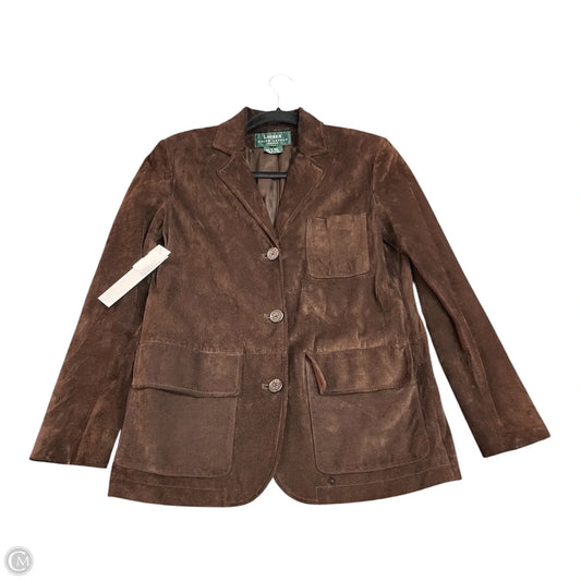 Blazer By Lauren By Ralph Lauren In Brown, Size: Sp
