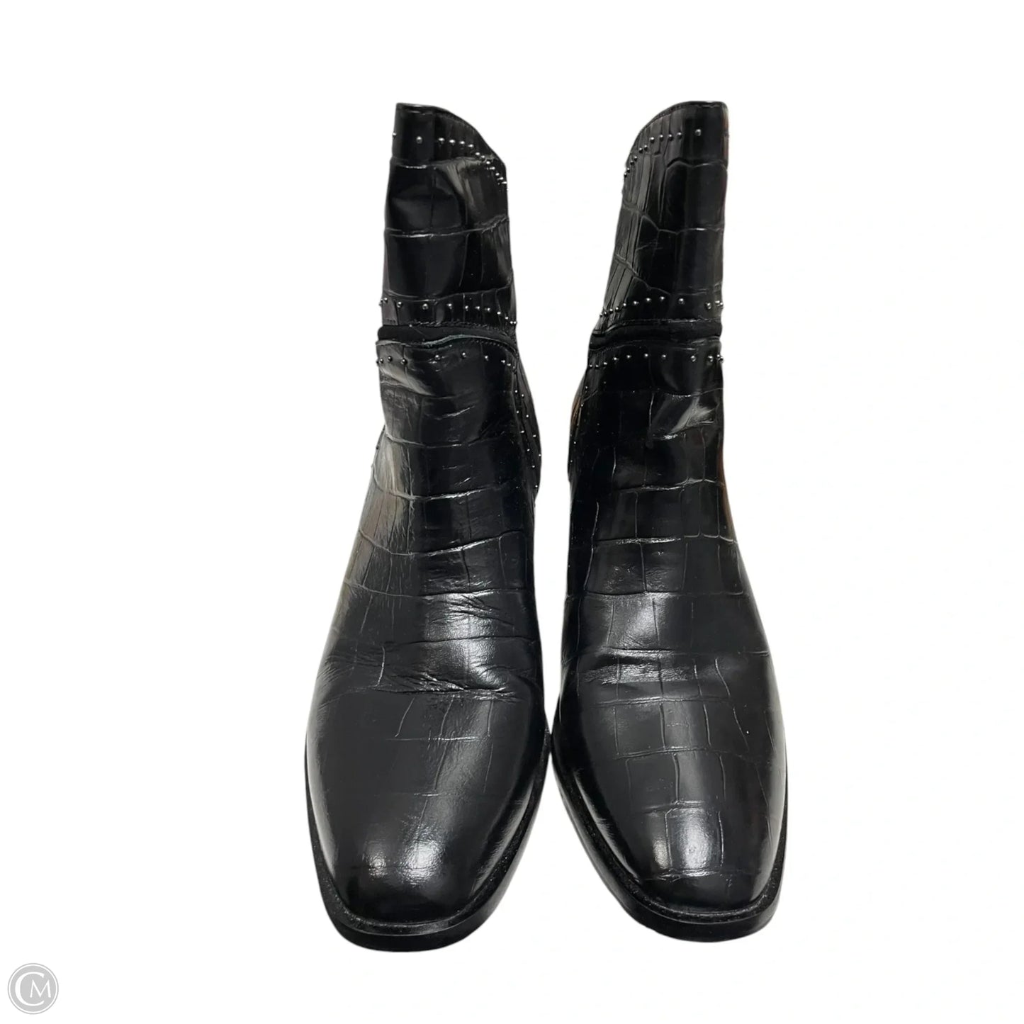 Boots Ankle Heels By Donald Pliner In Black, Size: 9