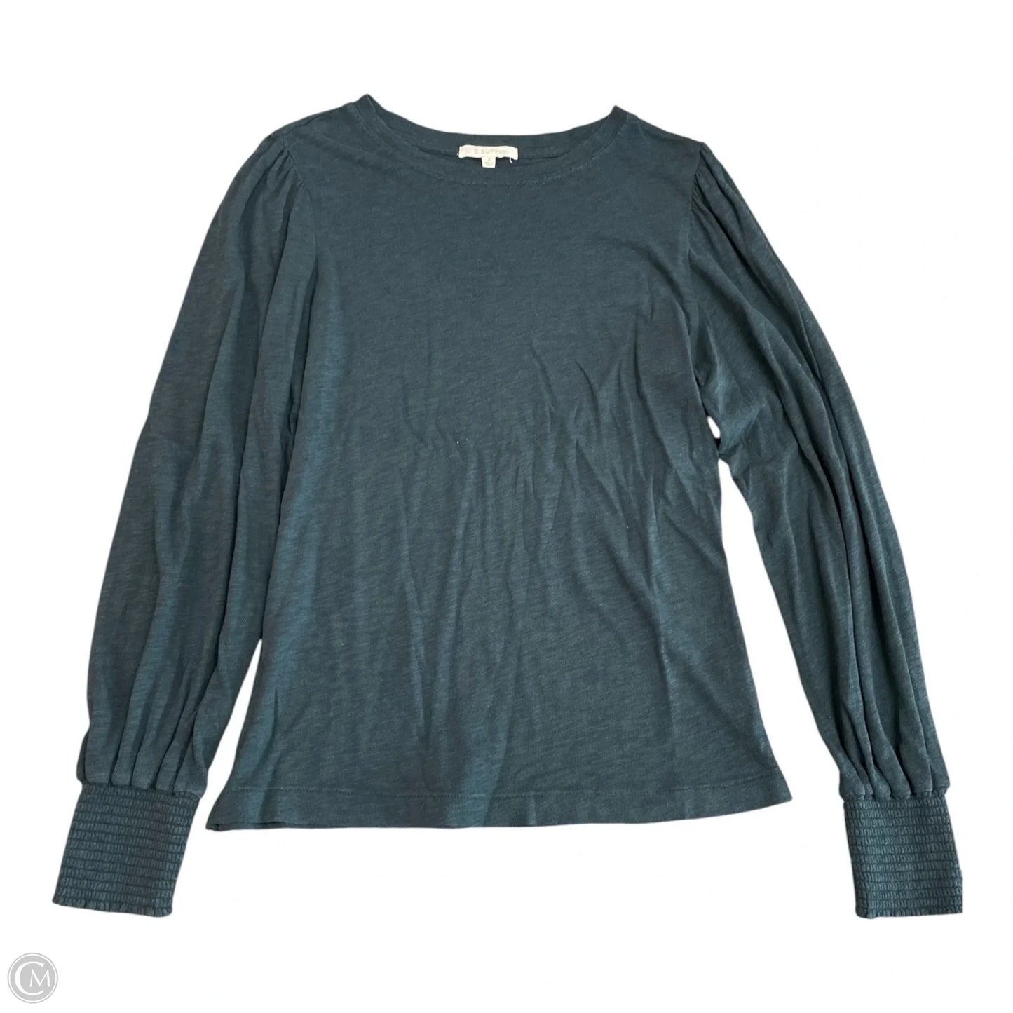 Top Long Sleeve By Z Supply In Green, Size: S