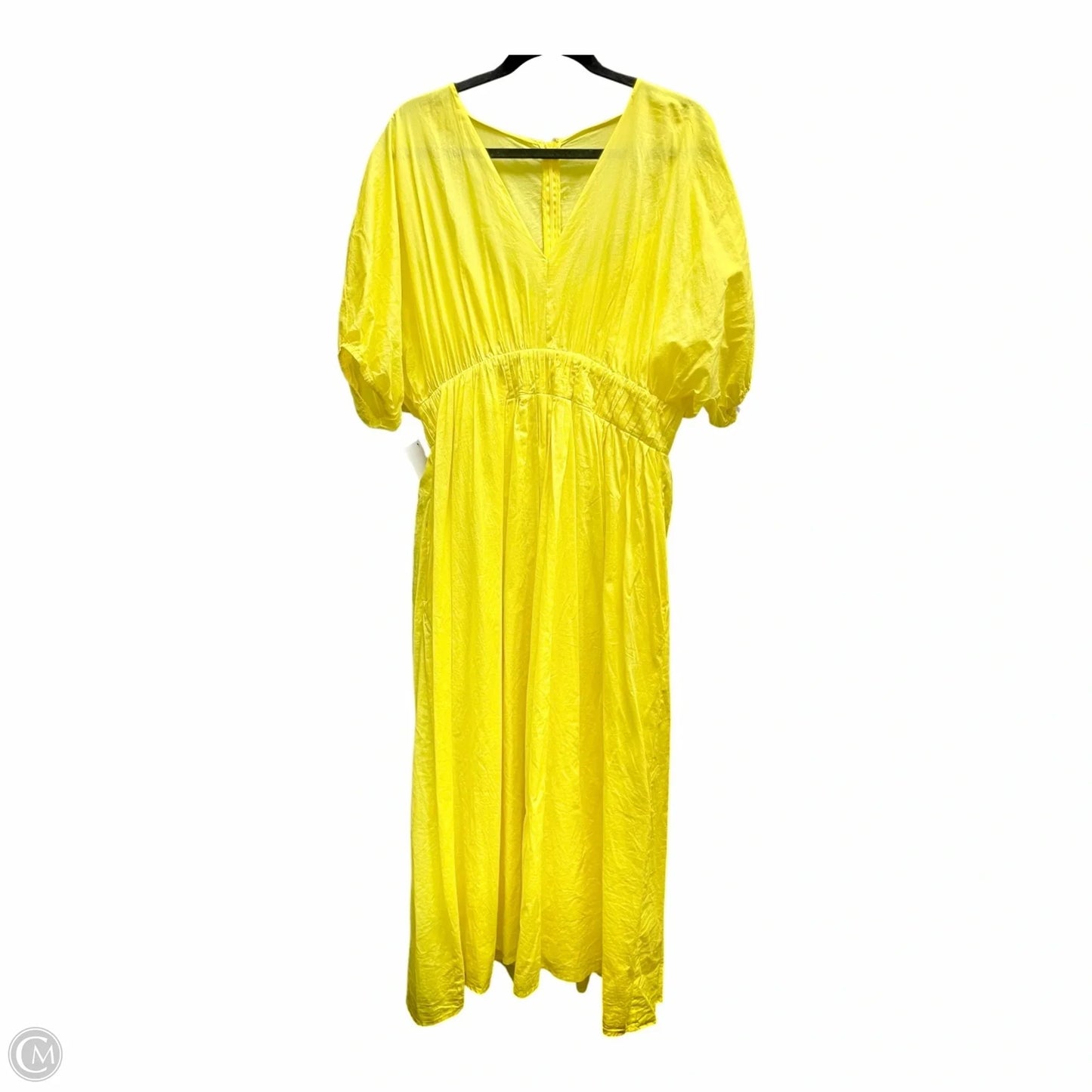 Dress Casual Maxi By Banana Republic In Yellow, Size: M