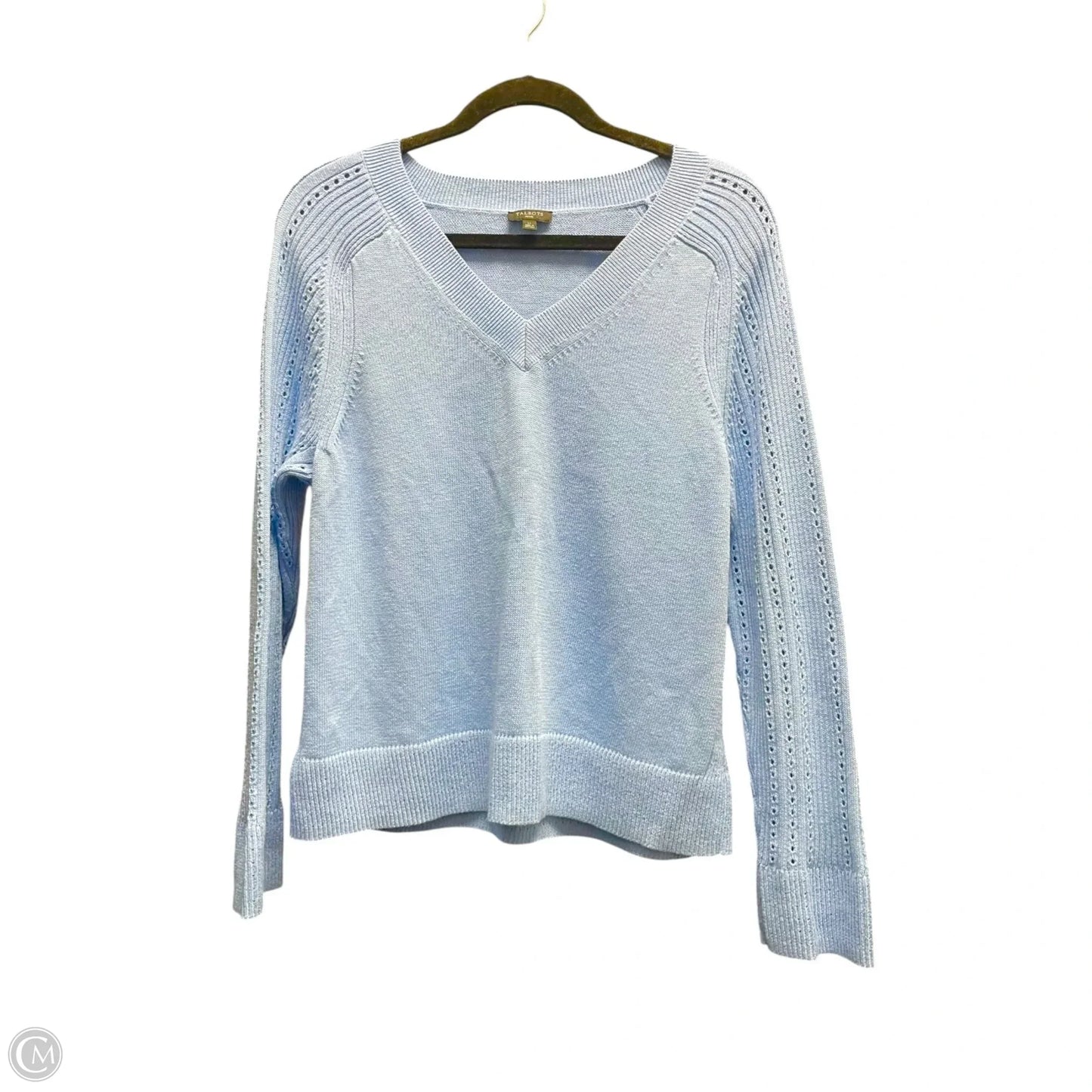 Sweater By Talbots In Blue, Size: Lp