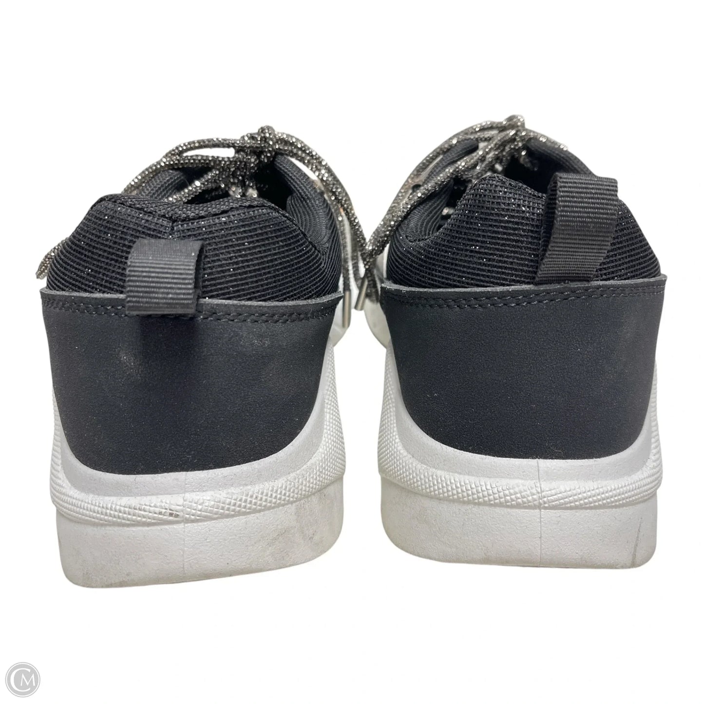 Shoes Sneakers By Bebe In Black & White, Size: 7.5