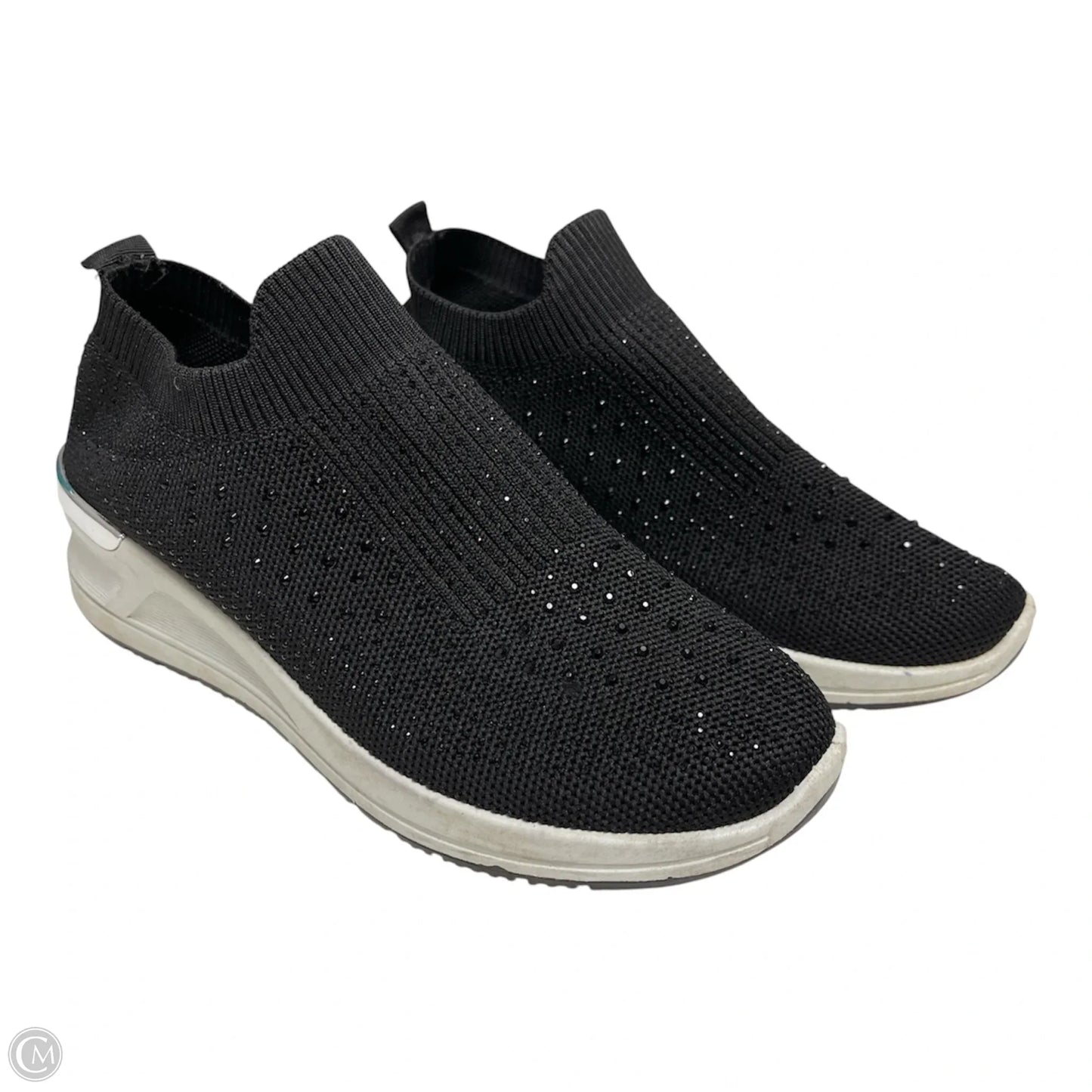 Shoes Heels Wedge By Tommy Bahama In Black, Size: 7