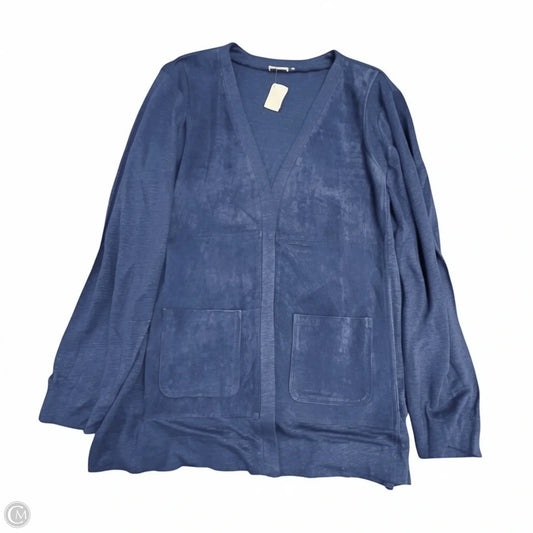 Cardigan By Ecru In Blue, Size: Xl