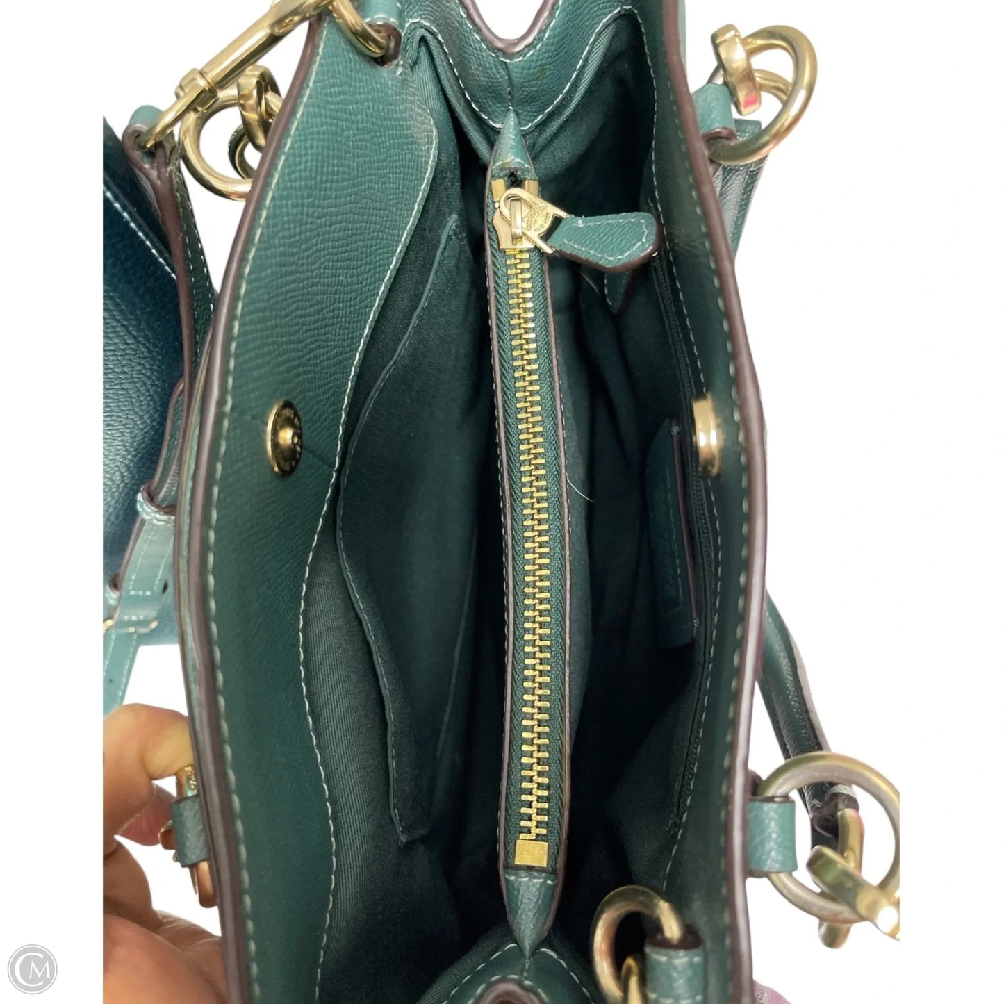 Handbag Designer By Coach, Size: Small