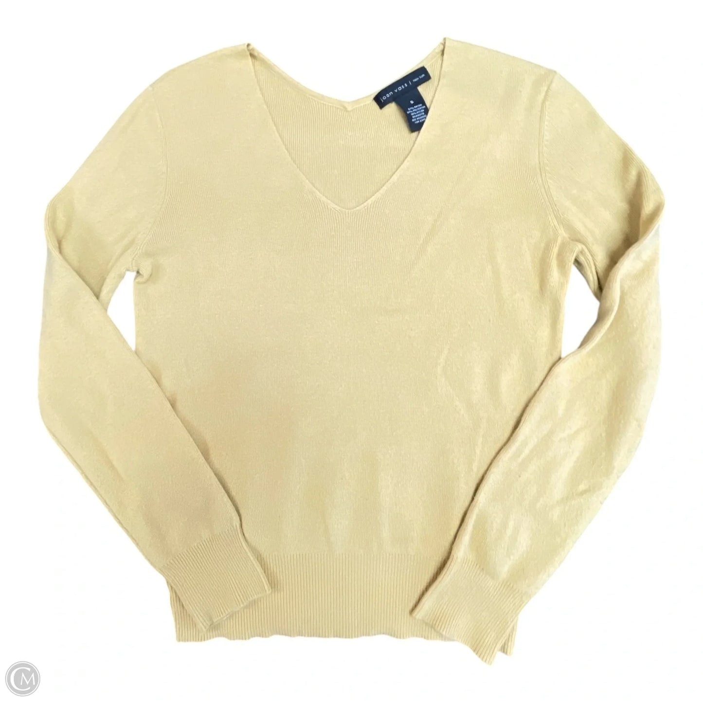 Sweater By Joan Vass In Yellow, Size: S