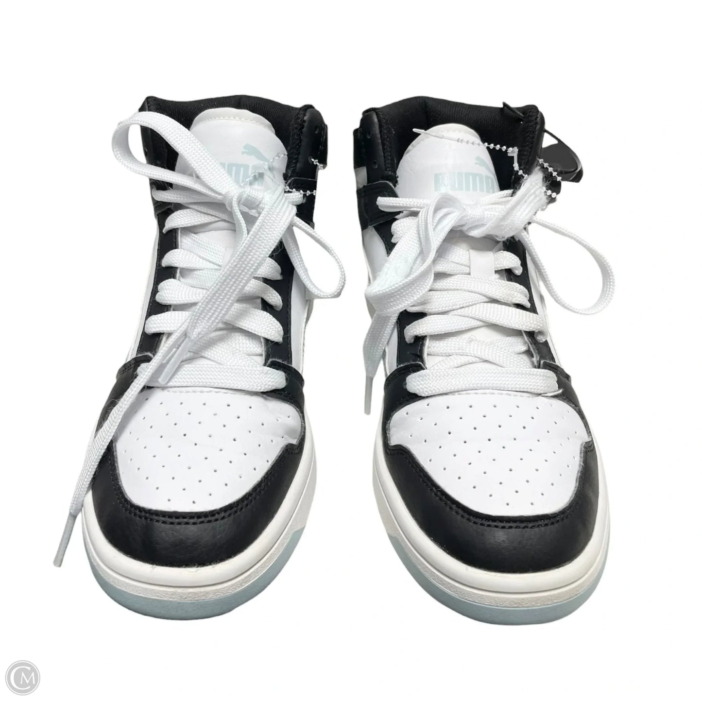 Shoes Athletic By Puma In Black & White, Size: 6