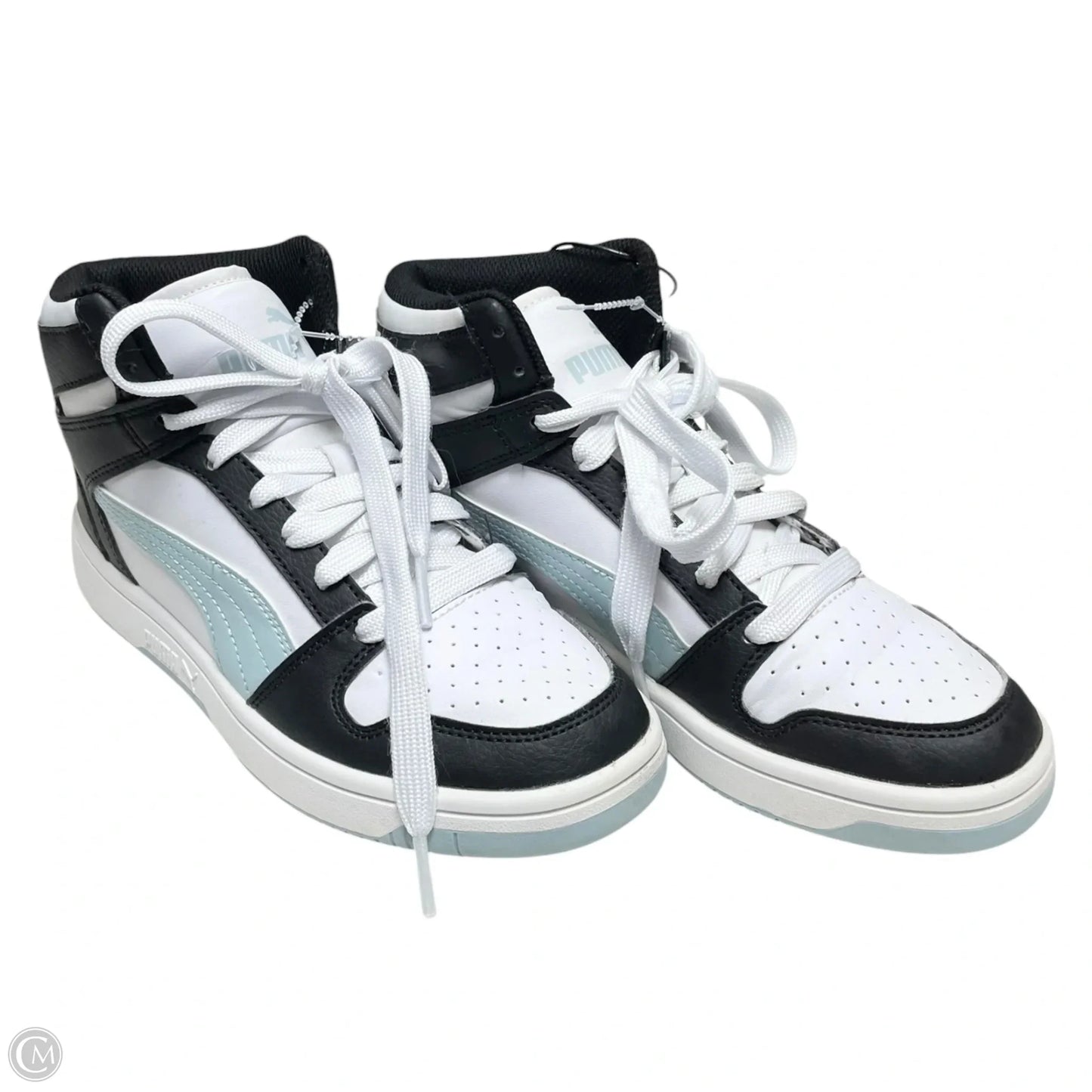 Shoes Athletic By Puma In Black & White, Size: 6