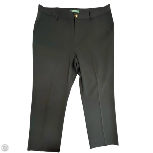 Pants Dress By Ralph Lauren In Black, Size: 16