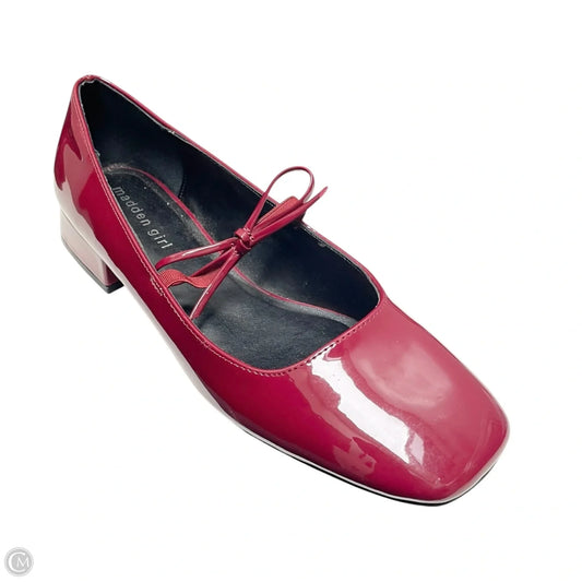 Shoes Flats By Madden Girl In Red, Size: 9