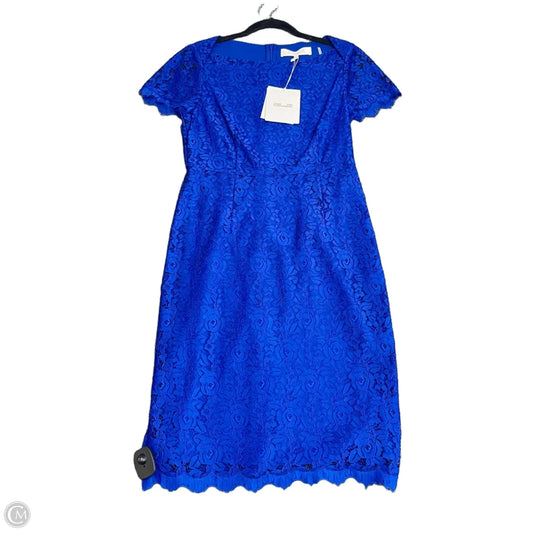 Dress Designer By Diane Von Furstenberg In Blue, Size: 6