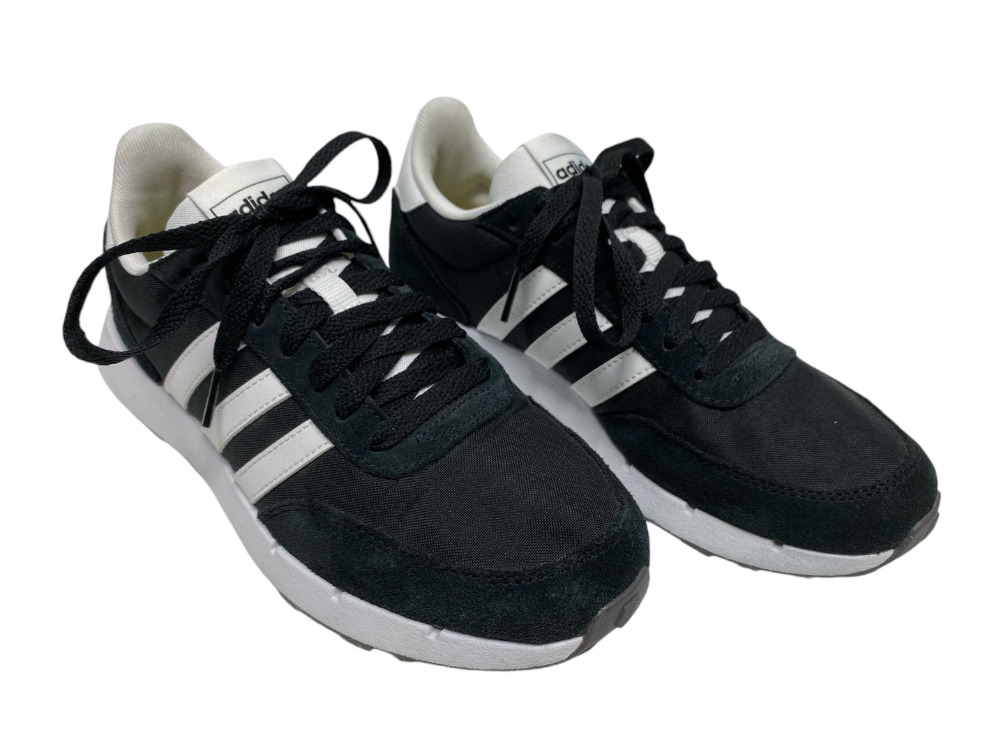 Shoes Athletic By Adidas In Black & White, Size: 7