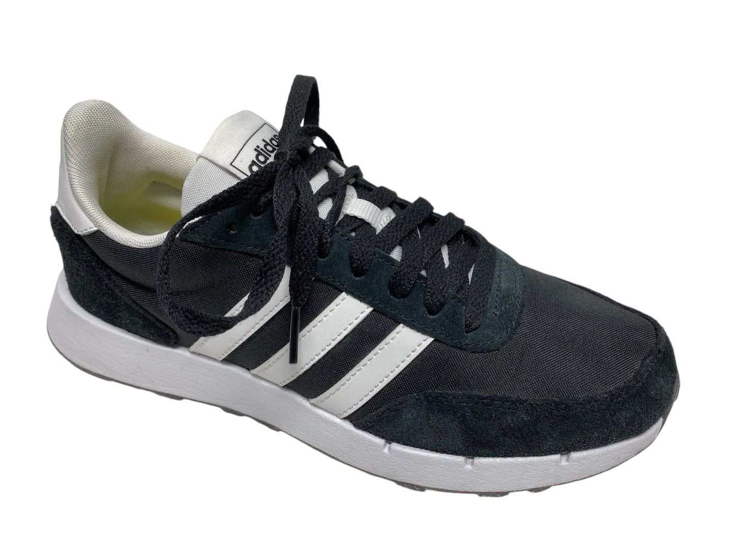 Shoes Athletic By Adidas In Black & White, Size: 7