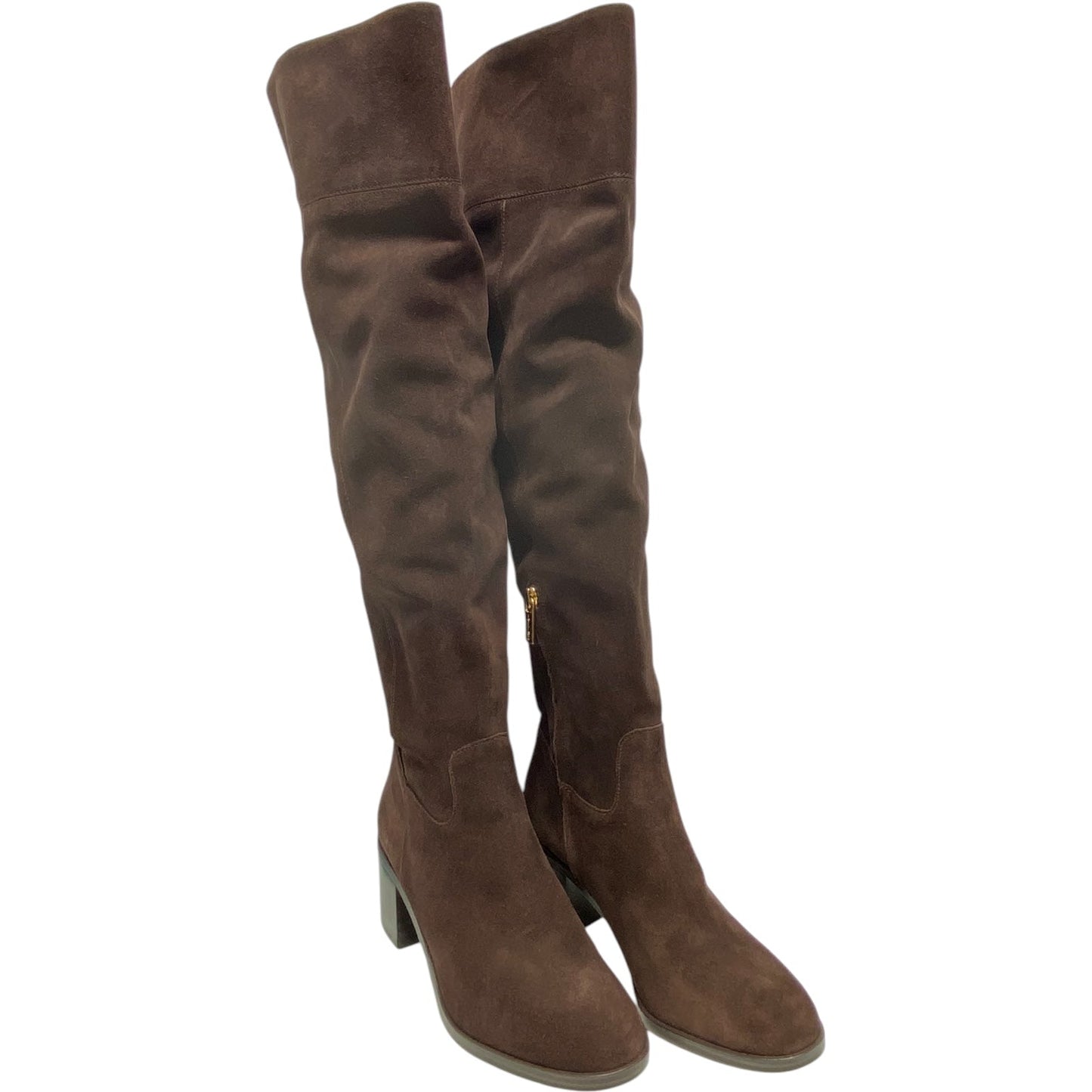 Boots Designer By Michael Kors In Brown, Size: 6.5