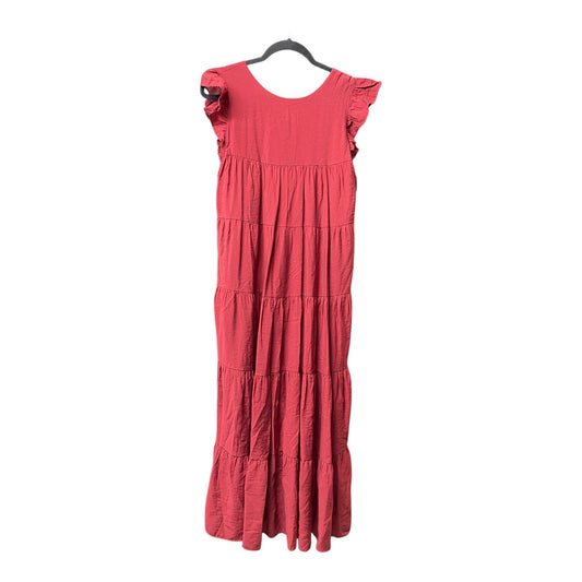 Dress Casual Maxi By English Factory In Maroon, Size: Xs