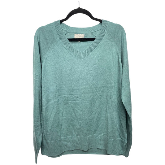 Sweater By Lucky Brand In Green, Size: M