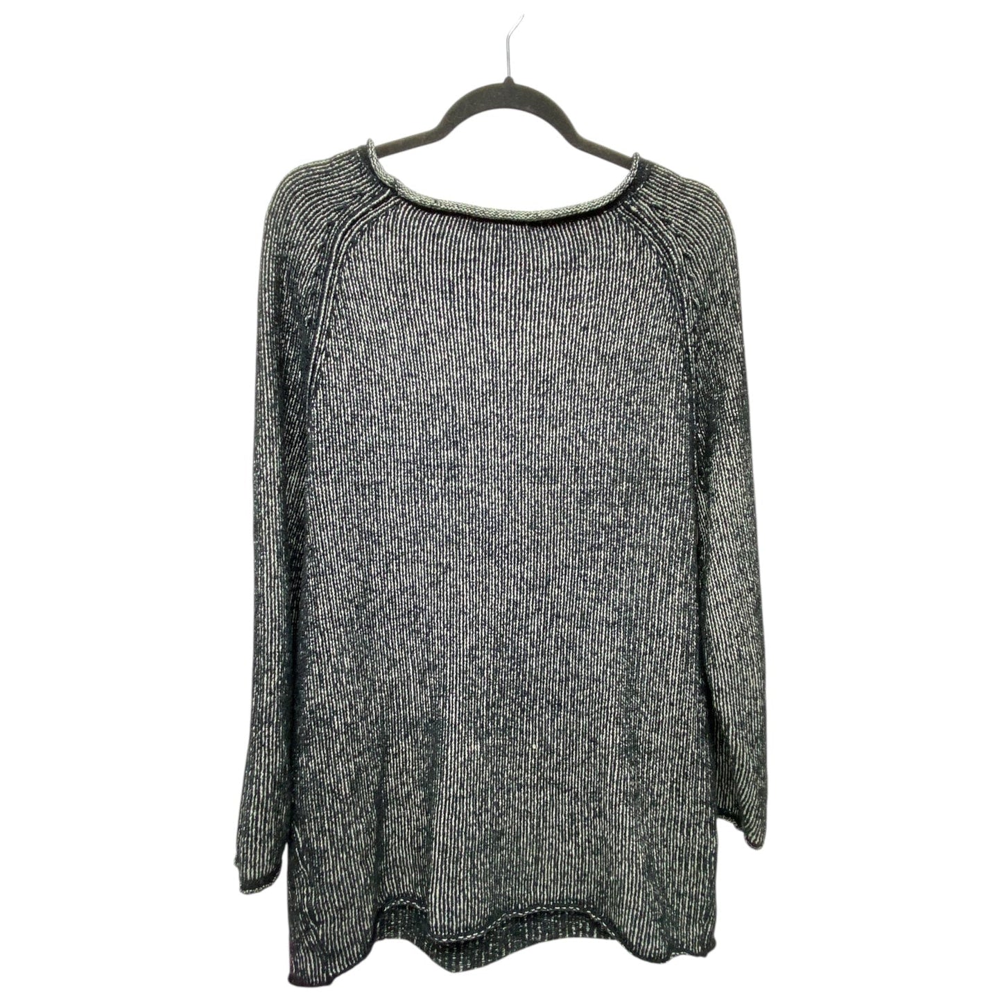 Sweater By Free People In Black & White, Size: Xs