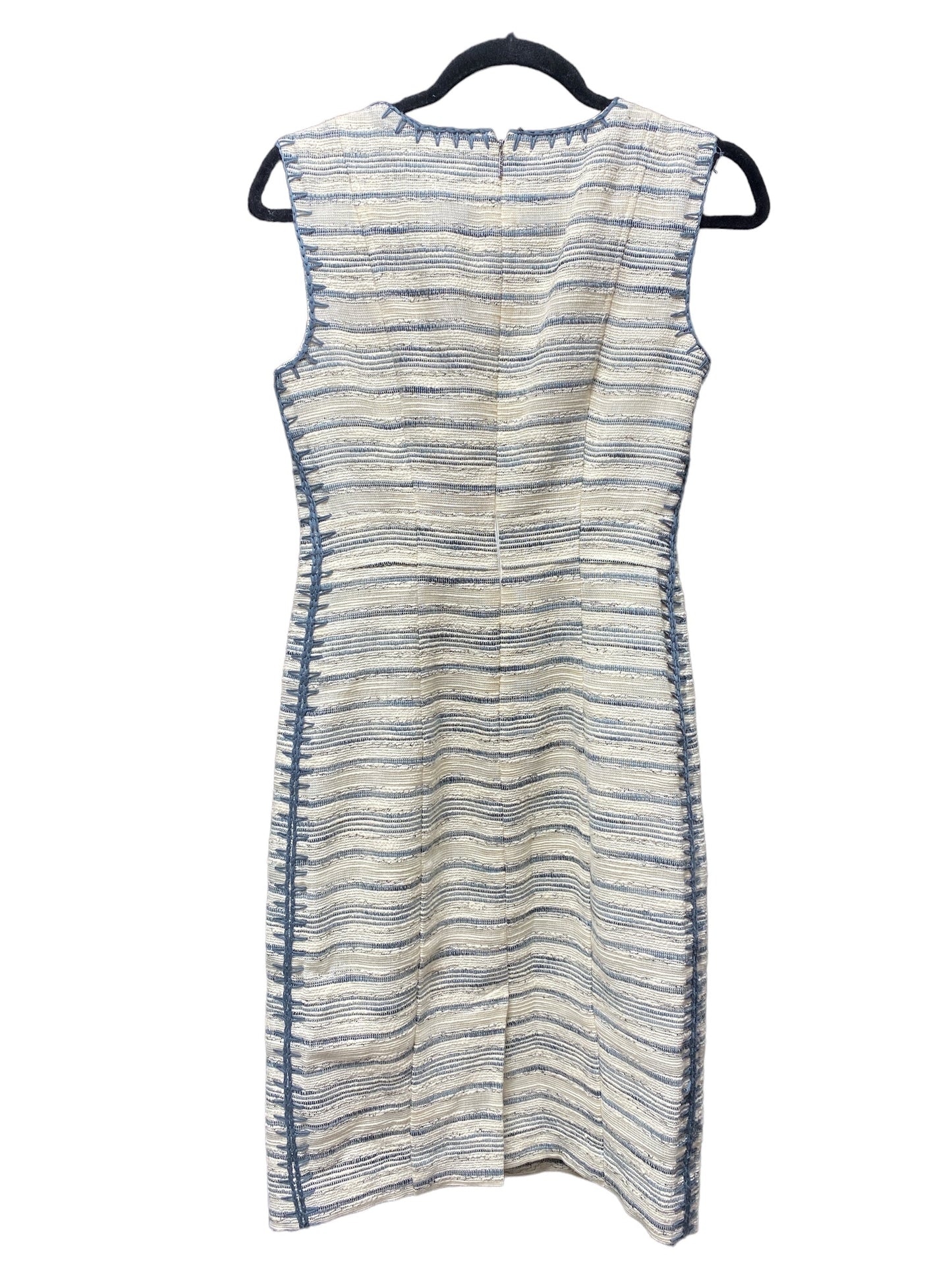 Striped Pattern Dress Designer Tory Burch, Size 2