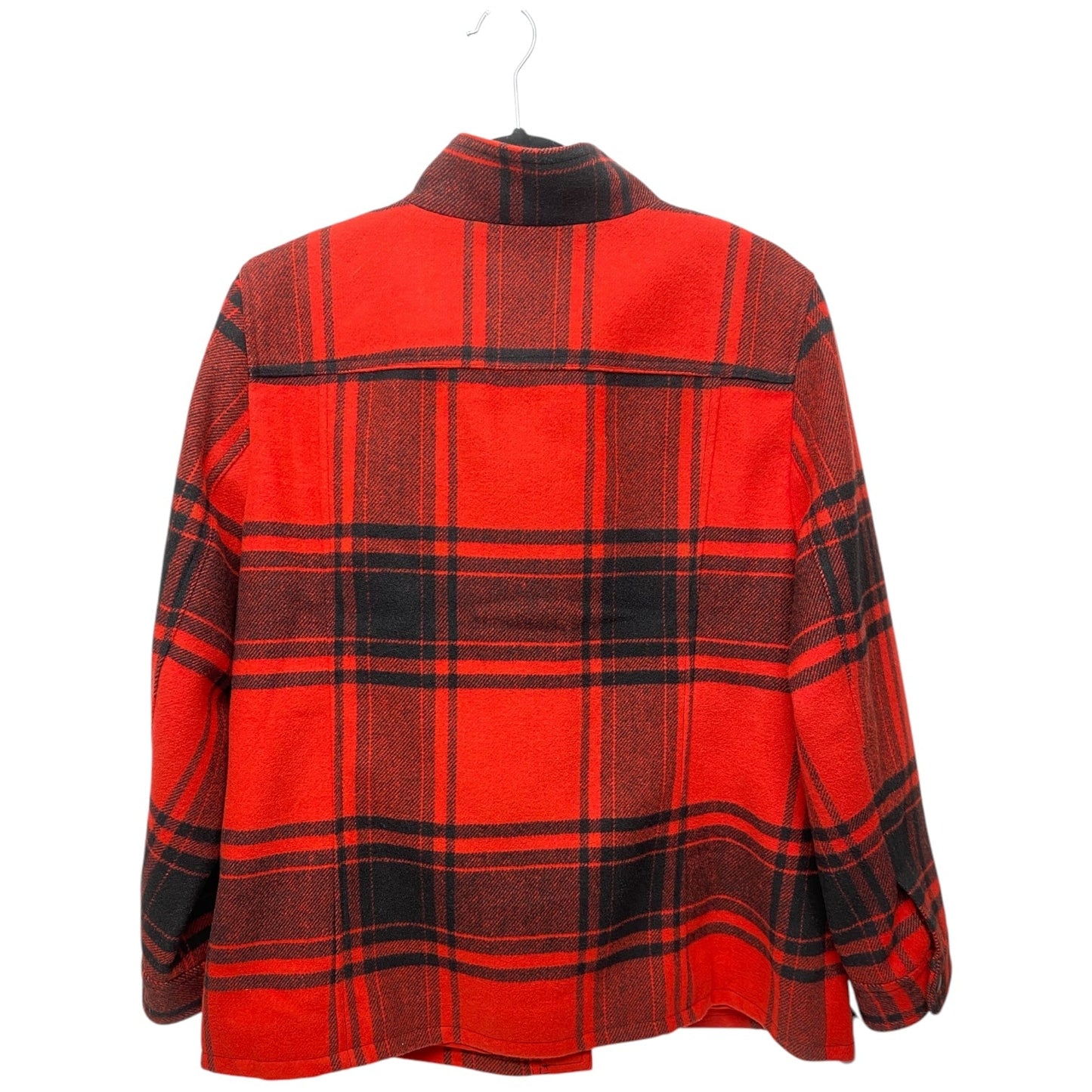 Jacket Shirt By Talbots In Black & Red, Size: Xlp