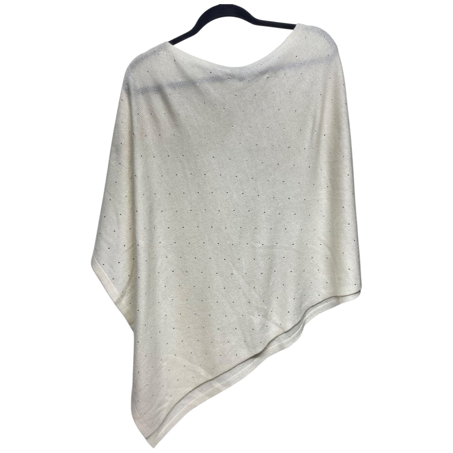 Poncho By Talbots In Cream, Size: M