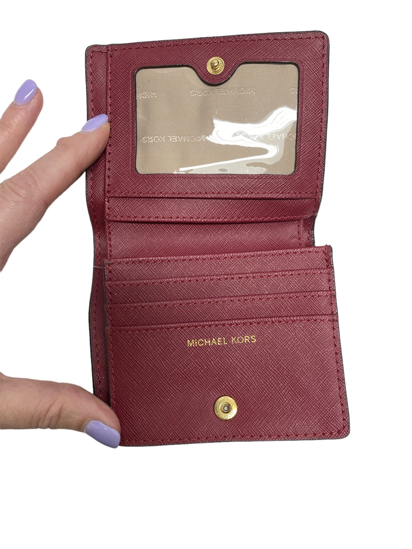 Wallet Designer Michael Kors, Size Small